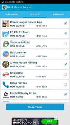 RAM Master Booster android App screenshot 3