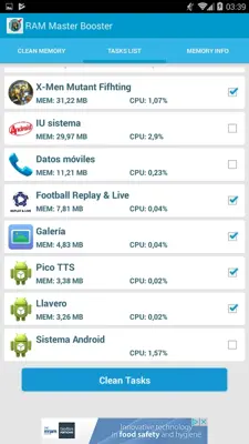 RAM Master Booster android App screenshot 4