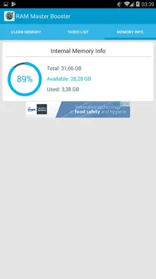 RAM Master Booster android App screenshot 5